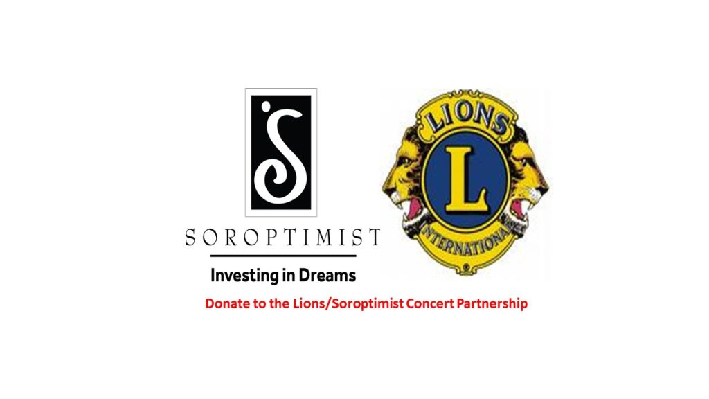 Donate to Lions/Soroptimist Concert Partnership