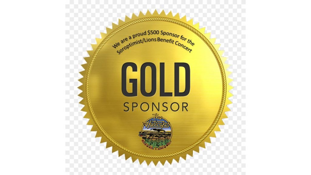 Gold Level Sponsorship $500